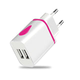 USB Charger Dual 2 port EU 5V 2A Travel