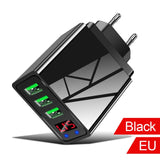Port USB Phone Charger LED Display EU