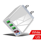 Port USB Phone Charger LED Display EU