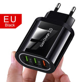 18W Quick Charge 3.0 3 Port USB