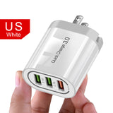 18W Quick Charge 3.0 3 Port USB